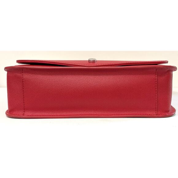 NWOT ELIZABETH AND JAMES Red Leather Crossbody/Shoulder/Top-Handle Bag - $495 - Picture 9 of 14